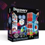Discovery DIY Prize-Pod Robot Kit, 52-Piece Vending Machine Building Set, 12 Transforming Capsules, Educational Science Experiment, Engineering STEM Project, Robotics Toy Gift Kids Age 8+