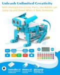 WhalesBot D3 Pro 12-in-1 STEM Wecode Pad Coding Robot Kit for Kids, 388-Piece Educational Building Set with Interactive Storytelling, Ideal Toy Gift for Boys & Girls Ages 6-8