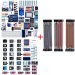 ELEGOO UNO R3 Project Most Complete Starter Kit Upgraded 37 in 1 Sensor Modules Kit 120pcs Multicolored Dupont Wire