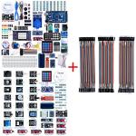 ELEGOO Mega 2560 Project The Most Complete Ultimate Starter Kit and ELEGOO Upgraded 37 in 1 Sensor Modules Kit and ELEGOO 120pcs Multicolored Dupont Wire