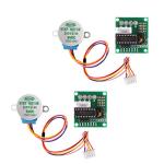 AITRIP 6 Sets 28BYJ-48 ULN2003 5V Stepper Motor + ULN2003 Driver Board for Arduino PI PIC Raspberry Pi