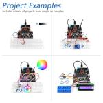 Freenove Ultimate Starter Kit for BBC micro:bit (V2 Included), 316-Page Detailed Tutorial, 225 Items, 44 Projects, Blocks and Python Code
