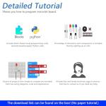 Freenove Ultimate Starter Kit for BBC micro:bit (V2 Included), 316-Page Detailed Tutorial, 225 Items, 44 Projects, Blocks and Python Code