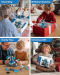 Opmind 5 in 1 STEM RC Robot Building Kit, 398PCS APP & Remote Control Blocks DIY Engineering Robotics, Erector Science Set for Kids Age 6 7 8 9 10 11 12+, Educational Learn Toys Gift for Boys & Girls