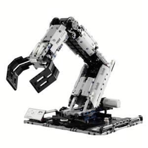 VANLINNY Robot Arm Kit, Robotic Arm for Kids Adults, Programmable Multi-Axis Robotic Arm, 1029 Blocks STEM Project, Engineering & Coding,Multi-Angle Rotation,APP & Remote Control,Rechargeable Toy.