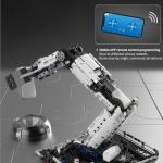 VANLINNY Robot Arm Kit, Robotic Arm for Kids Adults, Programmable Multi-Axis Robotic Arm, 1029 Blocks STEM Project, Engineering & Coding,Multi-Angle Rotation,APP & Remote Control,Rechargeable Toy.