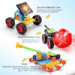 STEM Kits for Kids Age 8-10, Science Robot Building Kits for Boys Crafts 8-12 5-7, STEM Toys for 6 7 8 10 12 13 Year Old Boys Girl Gifts, Science Experiments for Kids 6-8, Car Engineering Projects
