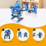 RiteHold Hydraulic Boxing Bots, Building Kit for Kids, Build 2 Hydraulic-Powered Battle Robots for Kids, STEM Educational Fighting Robots Toy Set, Gift Idea for Birthday for Boys & Girls Ages 11-16