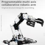 VANLINNY Robot Arm Kit, Robotic Arm for Kids Adults, Programmable Multi-Axis Robotic Arm, 1029 Blocks STEM Project, Engineering & Coding,Multi-Angle Rotation,APP & Remote Control,Rechargeable Toy.