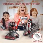 Opmind 5 in 1 STEM RC Robot Building Kit, APP & Remote Control Samurai/Ninja Blocks 419 Pcs, Erector Set RC Toy for Kids, DIY Build Science Educational Gift for Age 6 7 8 9 10 11 12+ Boys & Girls
