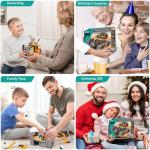 Opmind 5 in 1 STEM Remote Control Building Kit, 392Pcs Blocks Erector Projects Set Toys for Kids Age 8-12, Build a Tank/Robot/AVT DIY Science Educate 6 7 9 10 11 Years Old for Boys & Girls Gift Ideas