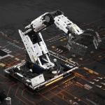 VANLINNY Robot Arm Kit, Robotic Arm for Kids Adults, Programmable Multi-Axis Robotic Arm, 1029 Blocks STEM Project, Engineering & Coding,Multi-Angle Rotation,APP & Remote Control,Rechargeable Toy.
