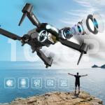Drone with Camera for Adults 1080P HD,Mini Drone with Obstacle Avoidance 50 Min Long Flight Time,Foldable RC Quadcopter with Brushless Motor for Beginner,Dual Camera Drone from Techwonderz