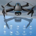 Oddire Drone with Camera - Drones for Adults, with 2 Batteries, Carrying Case, Propellers, 1080P HD Foldable Drone with Stable Hover, Trajectory Flight, Gravity Control, One Key Take Off/Land, 3D Flip