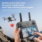Upgraded Drones with Camera for Adults 4k Long Distance Long Battery, Professional Tablet Touch Screen Remote Drone, 360° Obstacle Avoidance, Airdrop Payload, up to 5 Miles Range, 2624 FT Height, 3 Axis Gimbal EIS, 84 Minutes, Night Mode, Time-lapse, GPS Safe Height Auto Return, Follow Me