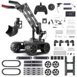 VANLINNY Robot Kit, STEM Toys for Boys Age 8-12, Robotic Arm for Kids Age 8+, 4-DOF Electronic Programming DIY Robots for Girls, Educational Science Building Kit, Cool Birthday Gifts for Kids.