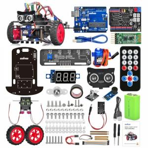 OSOYOO Smart Robot Car kit for Arduino to Learn Programming and Get Hands on Experience of Robotic Assembly for Adults and Youths