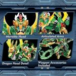 TIALLOW Dragon Mech Building Sets,Cool City Mecha Warriors 2-in-1 Transforming Robot Building Blocks Battle Models for Adults,Creative Action Figure Building Kits Gifts for Boys 8-14 Ages