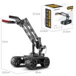 VANLINNY Robot Kit, STEM Toys for Boys Age 8-12, Robotic Arm for Kids Age 8+, 4-DOF Electronic Programming DIY Robots for Girls, Educational Science Building Kit, Cool Birthday Gifts for Kids.