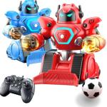 OBEST Remote Control Fighting Robots Set of 2, RC Ejecting Battle Robot with Adjustable Sound & Light, Fun Electronic Battle Bots Toys, Christmas Birthday Gifts for Age 6+ Year Old Kids Boys