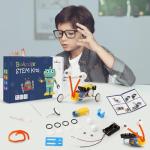 4 Set Bulk Robot Kits for Kids 6-8 8-12, STEM Crafts Robotics Science Projects STEM Toys for Boys Girls, Electronics Building Craft Kit Classroom Activities 1st 2nd 3rd Grade 6 7 8 9 10 11 12 Year Old