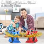 OBEST Remote Control Fighting Robots Set of 2, RC Ejecting Battle Robot with Adjustable Sound & Light, Fun Electronic Battle Bots Toys, Christmas Birthday Gifts for Age 6+ Year Old Kids Boys