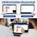 ACEBOTT STEM Robotics Science Kits for Adults, ESP8266 Spider Robot Building Kit, App Remote Control, Walking Crawling Fun Educational Toy for 12 + Year Old Boys, Girls, Teens, Adults Unique Gifts