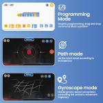 HPROMOT 5-in-1 STEM Robot Building Kit for Kids Ages 8-16, Remote & App Controlled, Rechargeable Engineering Learning DIY Coding Toy, Educational Building Blocks Gift for Girls & Boys (603 PCS)