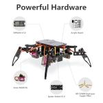 ACEBOTT STEM Robotics Science Kits for Adults, ESP8266 Spider Robot Building Kit, App Remote Control, Walking Crawling Fun Educational Toy for 12 + Year Old Boys, Girls, Teens, Adults Unique Gifts
