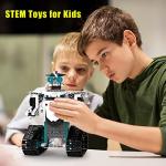 BEHOWL Technique Car Building Blocks Set, 13in1 Remote & APP Control Tracked Racer/Robot/Truck/Tank/Plane, STEM Kits for Kids Age 8-10, Building Toy Gifts for Boys Girls 8-16, (550 PCS)
