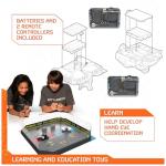 HEX BOTS BattleBots Arena Bite Force & Blacksmith, Remote Control Robot Toys for Kids with Over 20 Pieces, STEM Toys for Boys & Girls Ages 8 & Up, Batteries Included