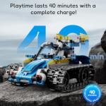 Mibido Robot Building Kit with Remote Control STEM Gifts for Kids Boys Ages 8-14, Technic Coding Robotic Toys for Teen‘s Birthday, Build 5in1 Models with 488 Pieces