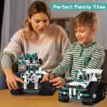 BEHOWL Technique Car Building Blocks Set, 13in1 Remote & APP Control Tracked Racer/Robot/Truck/Tank/Plane, STEM Kits for Kids Age 8-10, Building Toy Gifts for Boys Girls 8-16, (550 PCS)