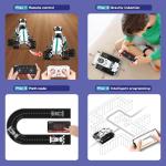 BEHOWL Technique Car Building Blocks Set, 13in1 Remote & APP Control Tracked Racer/Robot/Truck/Tank/Plane, STEM Kits for Kids Age 8-10, Building Toy Gifts for Boys Girls 8-16, (550 PCS)