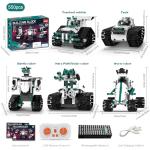 BEHOWL Technique Car Building Blocks Set, 13in1 Remote & APP Control Tracked Racer/Robot/Truck/Tank/Plane, STEM Kits for Kids Age 8-10, Building Toy Gifts for Boys Girls 8-16, (550 PCS)