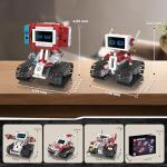 OUTOGO 5-in-1 STEM Robot Building Kit with Remote Control & APP, Science Robot Educational Toys for Kids Age 8-16, Birthday Gifts for Boys Girls with 358 Piece