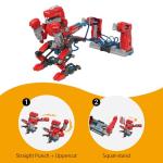 LITTCO Dinosaur Hydraulic Boxing Bots STEM Experiment Kit | Build 2 Hydraulic-Powered Dino Robots | Learn Hydraulic Systems | Fun T-Rex Robot Duel for Kids Ages 6-12