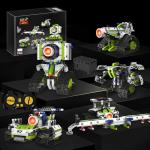 STEM Robot Building Kit Toys for Kids Ages 8-12,2025 New 5 In1 STEM Toys Robotics Set for Boys Girls,337 Pcs Blocks App & Remote Control Robot Building Set, Science Set for Kids Age 8 9 10 11 12+