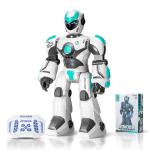 Remote Voice Control Large Robot: Intelligent Programmable Popular Science Story Toys with Gesture Sensing Presents for Kids