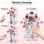 Onadrive RC Smart Robot Toys for Kids, Intelligent Programmable Robot with Infrared Controller, Gesture Sensing, Singing, Dancing, Christmas Stocking Stuffers Birthday Gift for 3-12+ Years Boys Girls