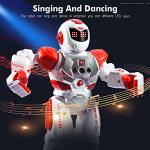 Onadrive RC Smart Robot Toys for Kids, Intelligent Programmable Robot with Infrared Controller, Gesture Sensing, Singing, Dancing, Christmas Stocking Stuffers Birthday Gift for 3-12+ Years Boys Girls