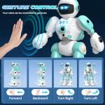SIMREX Kids Robot Toys, Remote Control Robot, Programmable Robot with Recorded Voice Music Dance Gesture Control, Gift for Toddler Boys and Girls
