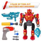 AXWATDEI Take Apart Robot Toys for for 4-6 Years Old Boys, Robot Toys with Sounds, Christmas Birthday Gifts for Kids 5-12, Assembly Set with Drill