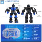 JUZUXI Robot Toys for Kids 6-8: Programmable Remote Control Robots with Intelligent Gesture Sensing, Rechargeable Smart Dancing Robot for Ages 3 4 5 6 7 8 12 Years Old Boy Girl