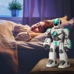 Remote Voice Control Large Robot: Intelligent Programmable Popular Science Story Toys with Gesture Sensing Presents for Kids