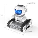 DLAGOMLIFE Remote Control Robot with LED and Music,Rechargeable Walkie Talkie Robot Toys for Kids, Auto-Demonstration Robot with Gesture Sensing,Birthday Gifts for Children.