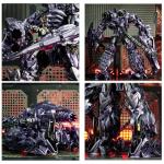 Xillzhe Deformation Robot Toys 7.9 Inches Action Figure Tank Mode Car Model Gift for Kids Boys