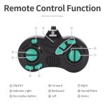GILOBABY Robot Toys, Remote Control Robot Toy, RC Robots for Kids with LED Eyes, Flexible Head & Arms, Dance Moves and Music, Birthday Gifts for Boys Ages 3+ Years (Blue)