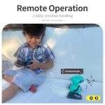 GILOBABY Robot Toys, Remote Control Robot Toy, RC Robots for Kids with LED Eyes, Flexible Head & Arms, Dance Moves and Music, Birthday Gifts for Boys Ages 3+ Years (Blue)