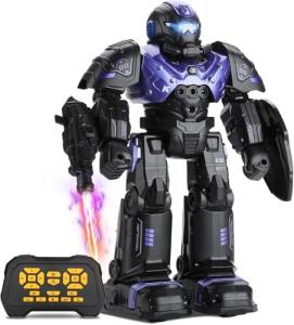 SWTOIPIG RC Robot Toys for Kids 3 4 5 6 7 8, Smart Programmable Robot with Gesture Sensing, Remote Control Robot for Boys Girls Age 3 4 5 6 7 8-12, Rechargeable